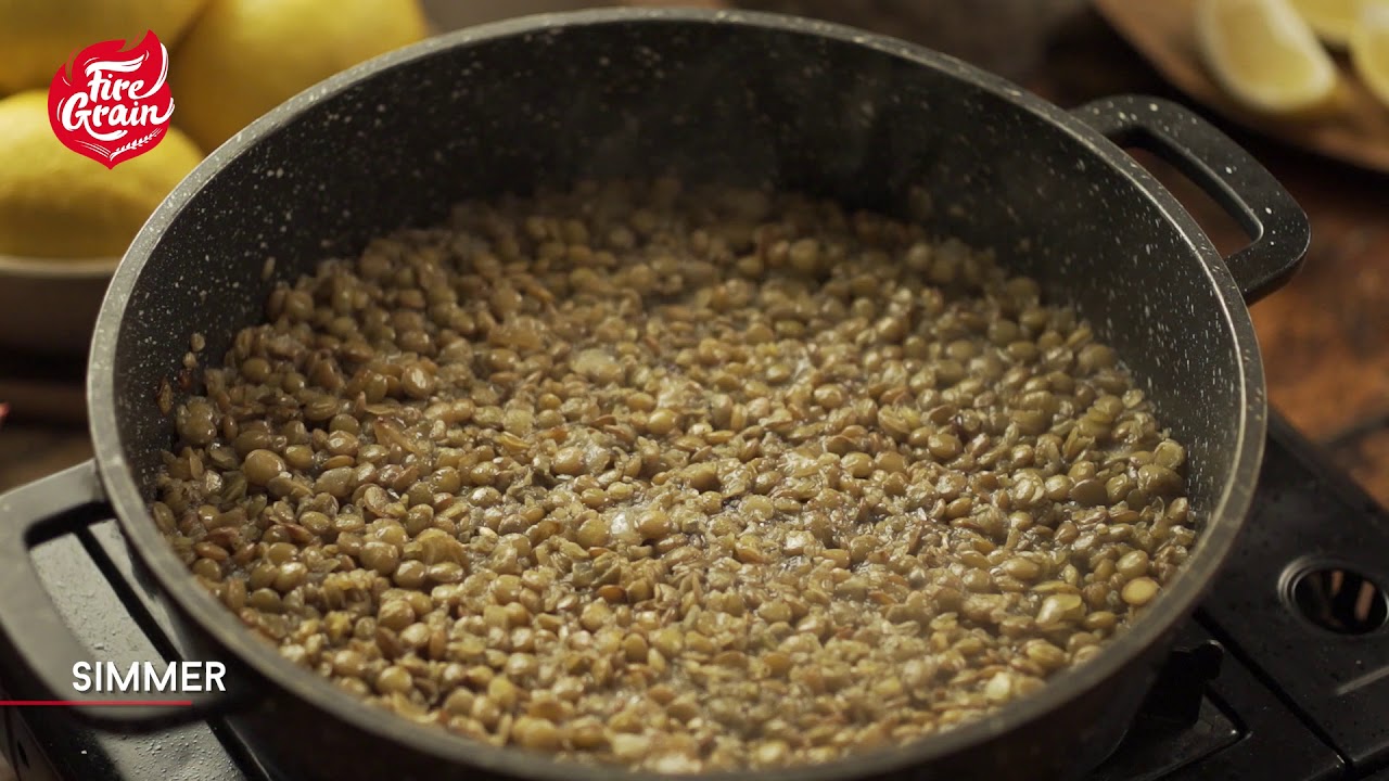 Freekeh and Lentils Mejadra